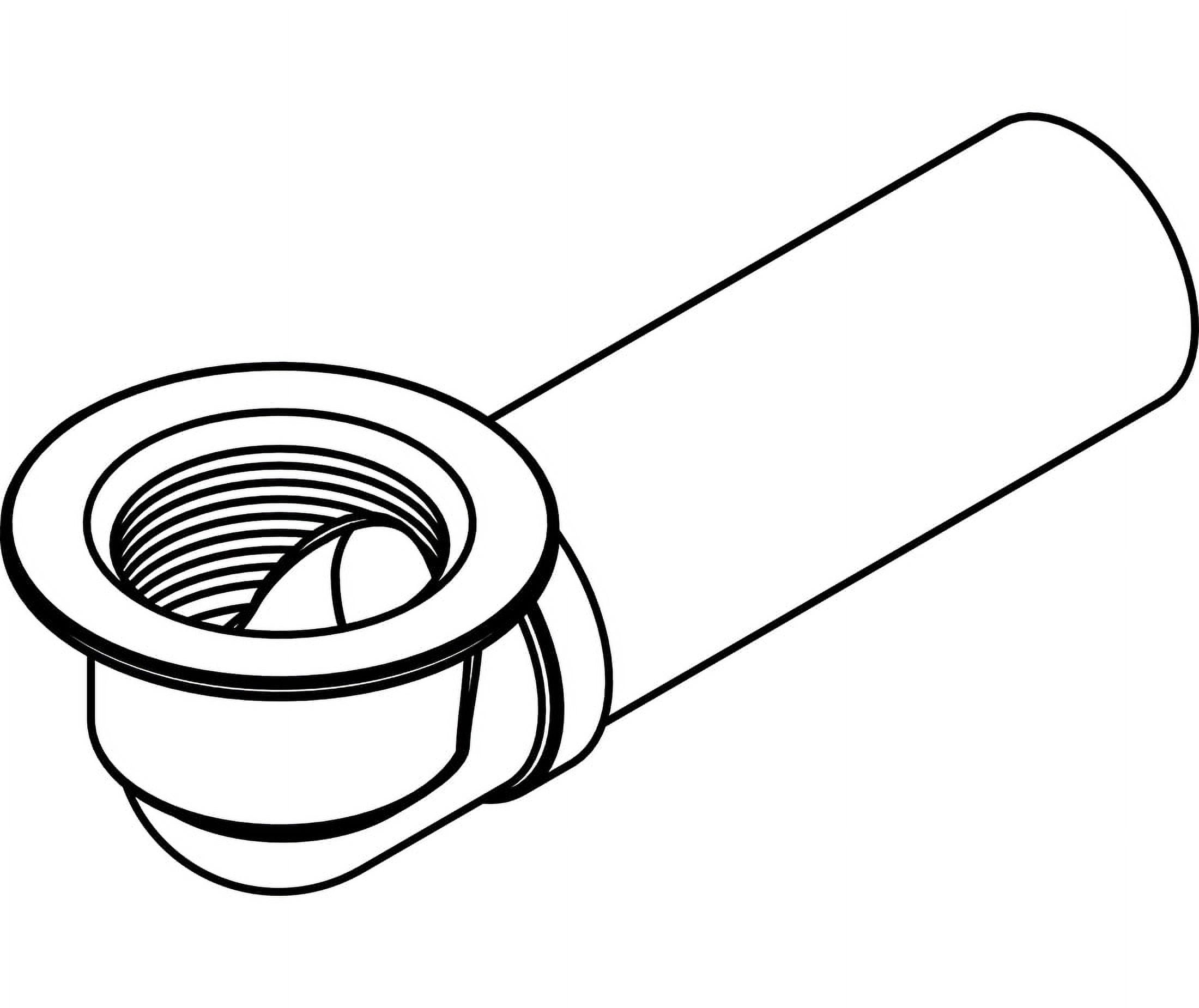 Central Brass SU-3026-CDL Central Brass SU-3026-CDL Drain Shoe and Tube ...