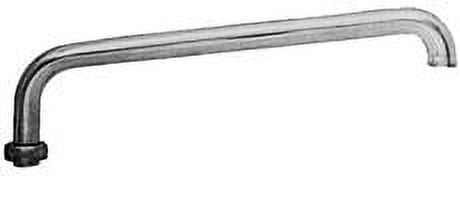 Polished Chrome Deck Mounted Tub Spout with Aerator