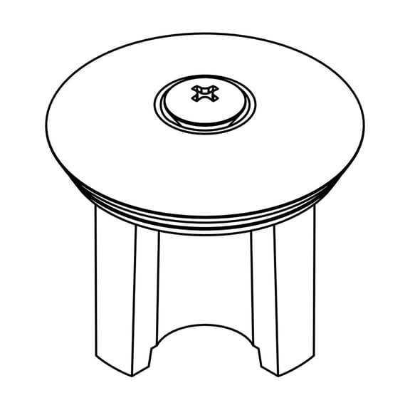 Central Brass G-3359-A Strainer Plug - Chrome