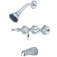thumbnail image 1 of Central Brass 80868-L3 Triple Handle Tub And Shower Trim - Chrome, 1 of 2
