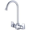 thumbnail image 1 of Central Brass  Two Handle Bar/Pantry Faucet, 5-1/8" Gooseneck Rigid Spout, - Chrome, 1 of 2