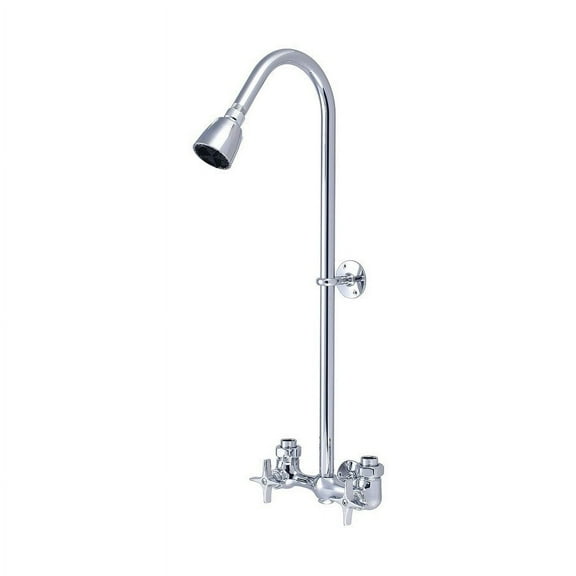 Central Brass Two Handle Exposed Shower Set