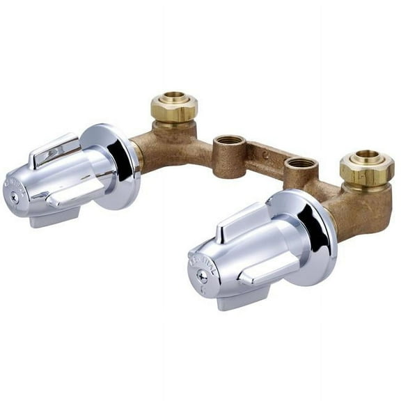 Central Brass Wall Mount Wash Machine Filler