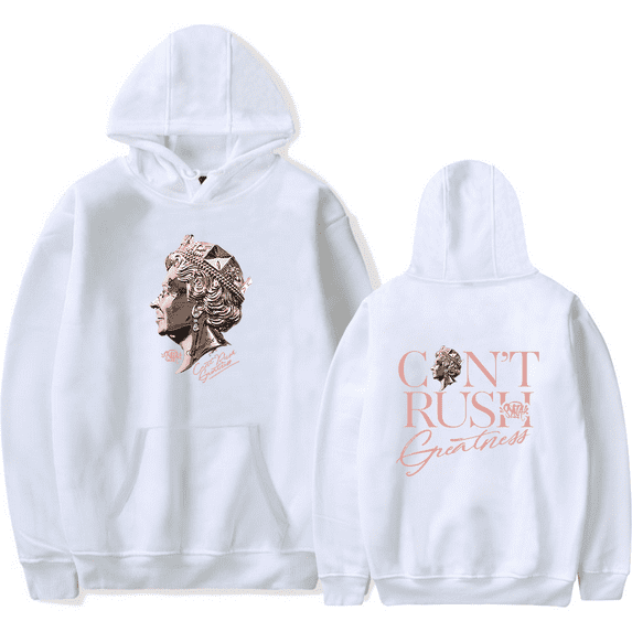 Central CEE Album Can't Rush Greatness Hoodie Unisex Hooded Sweatshirt Long Sleeve Tracksuit Pullover Coat