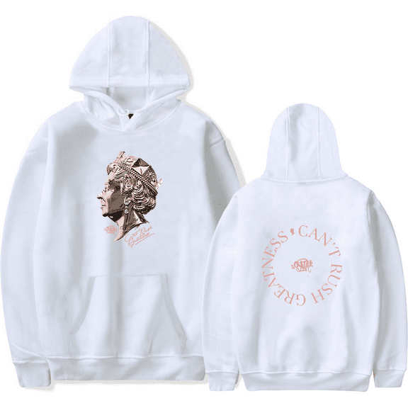 Central Cee Merch Can't Rush Hoodie Men's Hip Hop Printing Pullover Hooded Sweatshirts