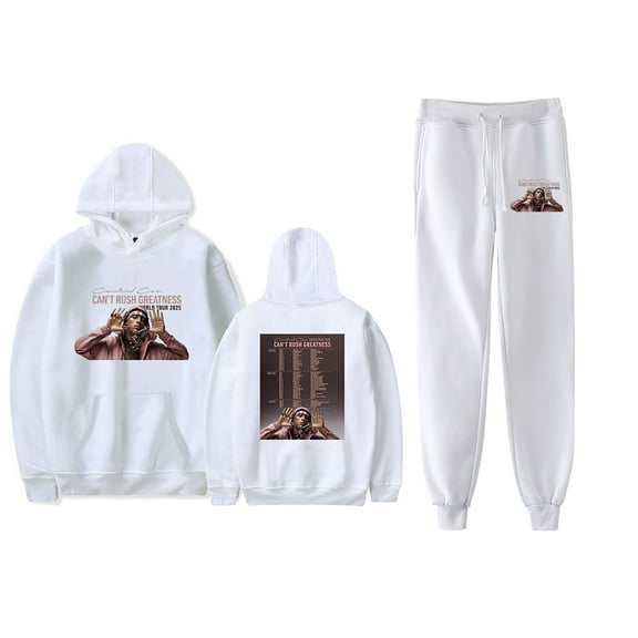 Central Cee 2025 Tour Fall Suit Cosplay Hoodies Jogger Pants Sets Hip Hop Sweatsuit