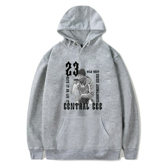 Central Cee 23 Hoodie Wild West Album Pullover Unisex Sweatshirt Hip Hop Clothing