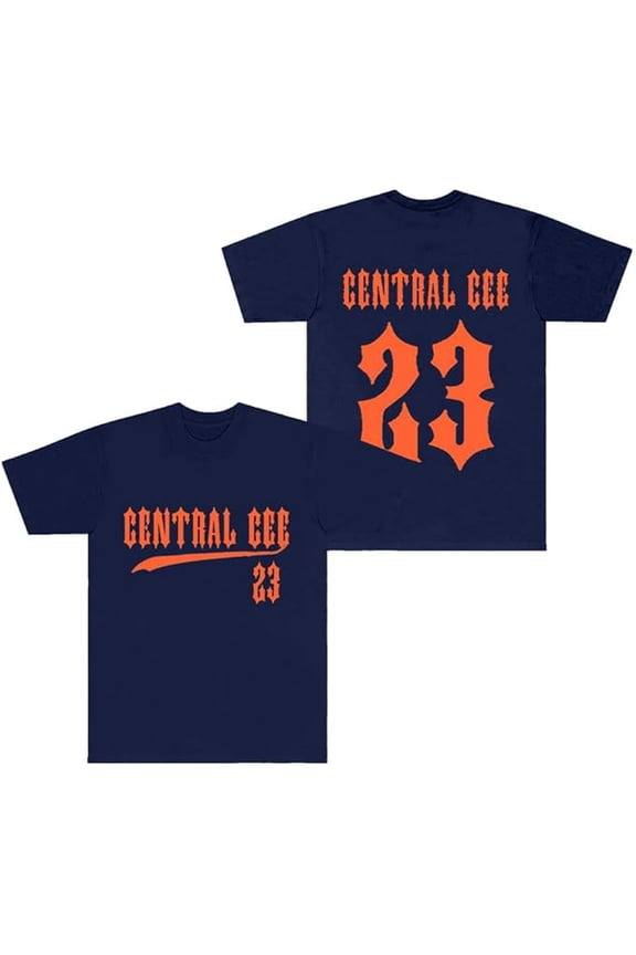 Central Cee 23 T-Shirt Merch Summer For Women/Men Unisex O-neck Short Sleeve Tshirt Streetwear Top