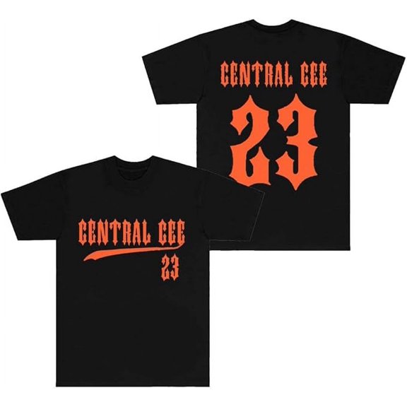 Central Cee 23 T-Shirt Merch Summer For Women/Men Unisex O-neck Short Sleeve Tshirt Streetwear Top
