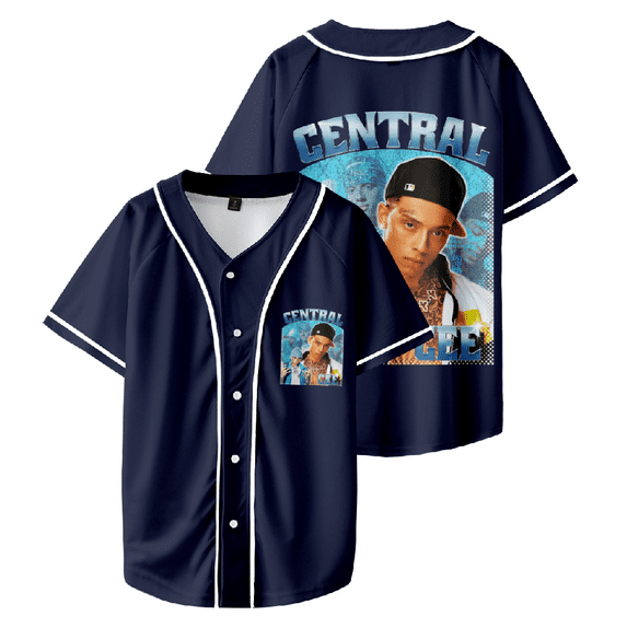 Central Cee Baseball Jersey graphic t shirts Hip Hop T Shirts Fashion Streetwear Summer