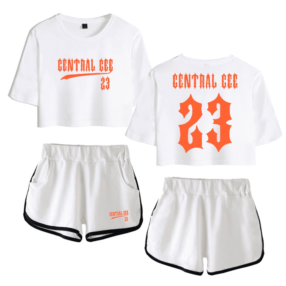Central Cee Merch 23 Tour 2024 Crop Top T-shirt Suits T Shirt
