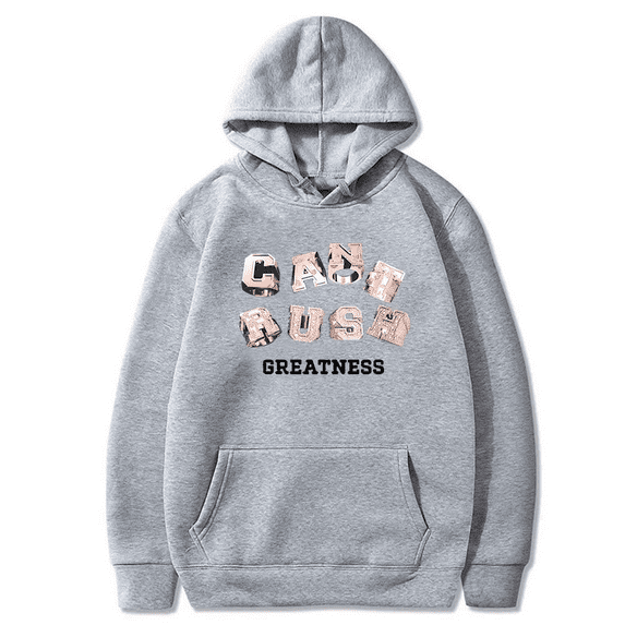 Central Cee Merch Can't Rush Greatness Tour Hooded Drawstring Pocket Sweatshirt Men/women Fans Pullover