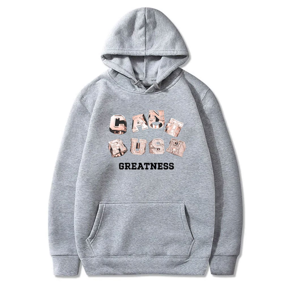 Central Cee Merch Can't Rush Greatness Tour Hooded Drawstring Pocket Sweatshirt Men/women Fans Pullover