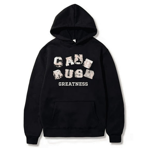 Central Cee Merch Can't Rush Greatness Tour Hooded Drawstring Pocket Sweatshirt Men/women Fans Pullover