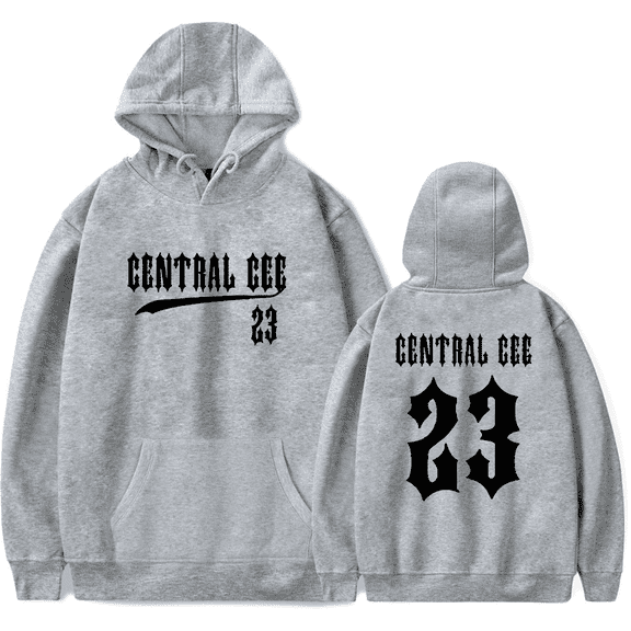 Central Cee Merch Hoodie 2024 Tour Merch 23 Hoodies Unisex Long Sleeve Sweatshirt Streetwear Pullover Top