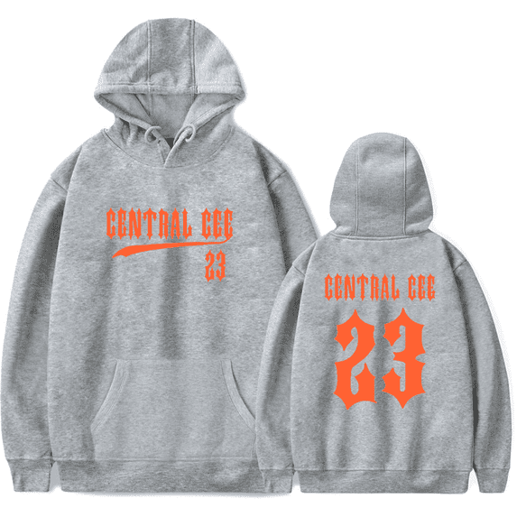 Central Cee Merch Hoodie 23 Tour 2024 Hoodies Unisex Long Sleeve Sweatshirt Streetwear Pullover Top