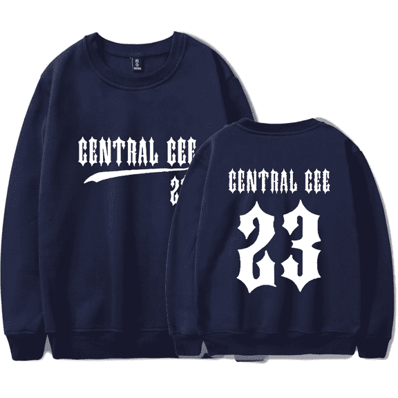 Central Cee Merch Sweatshirt 2024 Tour Merch 23 Crewneck Unisex Long Sleeve Hoodie Streetwear Pullover Top