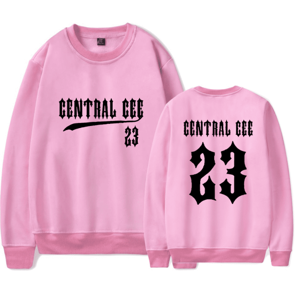 Central Cee Merch Sweatshirt 2024 Tour Merch 23 Crewneck Unisex Long Sleeve Hoodie Streetwear Pullover Top