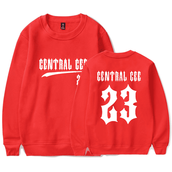 Central Cee Merch Sweatshirt 2024 Tour Merch 23 Crewneck Unisex Long Sleeve Hoodie Streetwear Pullover Top