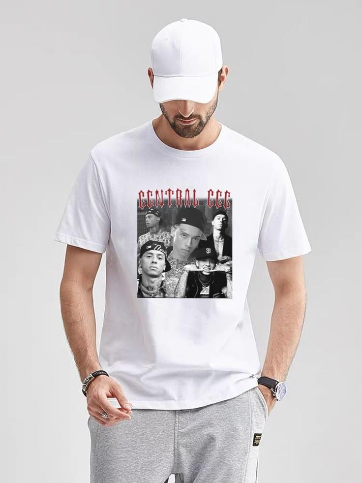 Central Cee T-Shirt Vintage Bootleg Graphic Rapper Fan, for men & women ...