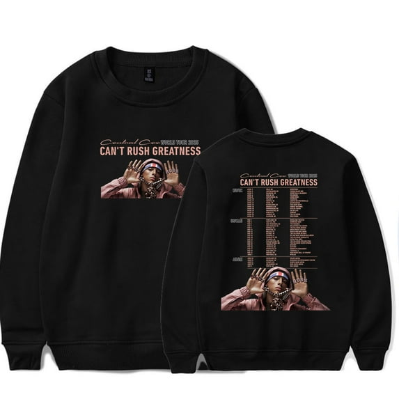 Central Cee The Can't Rush Greatness World Tour Merch Long Sleeve Crewneck Sweatshirt For Men/Women Unsiex Streetwear