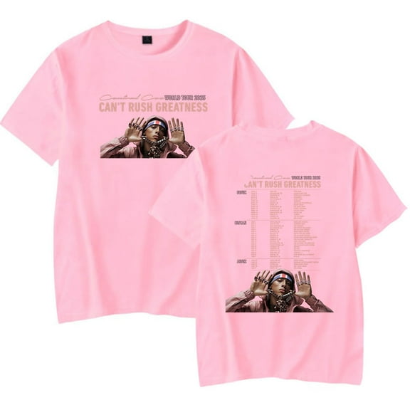 Central Cee The Can't Rush Greatness World Tour Merch T-Shirt For Women/Men Unisex Summer Short Sleeve Tshirt Streetwear