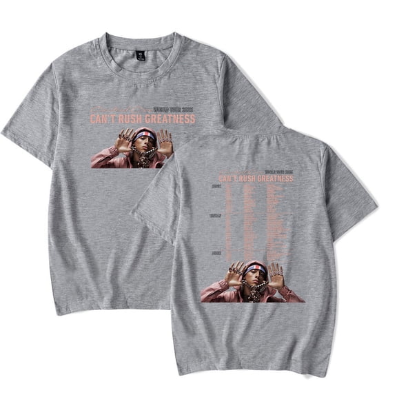 Central Cee The Can't Rush Greatness World Tour Merch T-Shirt For Women/Men Unisex Summer Short Sleeve Tshirt Streetwear