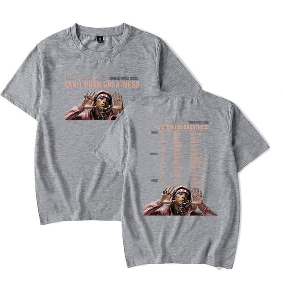 Central Cee The Can't Rush Greatness World Tour Merch T-Shirt For Women/Men Unisex Summer Short Sleeve Tshirt Streetwear