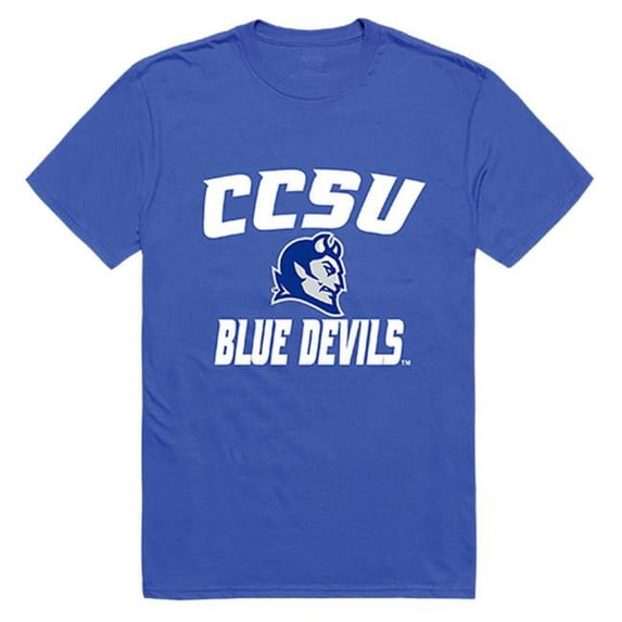 Central Connecticut State University Arch T-Shirt, Royal - Large