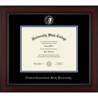Central Connecticut State University Diploma Frame, Document Size 10" x 8"