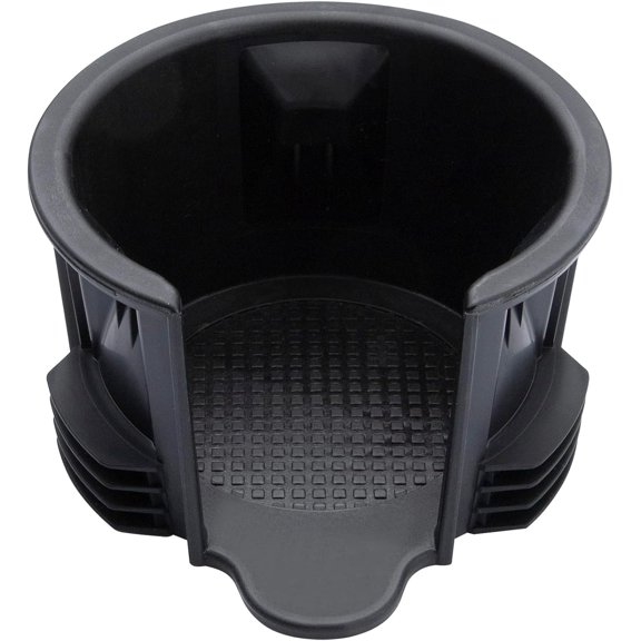 Central Console Cup Holder Insert Fits for Range Rover LR2 LR3 LR4 LR021330 LR087454, Range Rover Accessories Easy to Install and Vehicle Compatibility (Black)