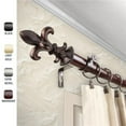 thumbnail image 1 of Central Design 100-45-289 1 in. Silas Curtain Rod with 28 to 48 in. Extension, Bronze, 1 of 1