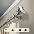 thumbnail image 1 of Central Design 4882-485 0.8125 in. Vicky Curtain Rod with 48 to 84 in. Extension, Satin Nickel, 1 of 2