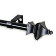 thumbnail image 1 of Central Design 5714-282 0.625 in. Dia. Gavin Curtain Rod, Black - 28-48 in., 1 of 2