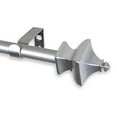 thumbnail image 1 of Central Design 5714-285 0.625 in. Dia. Gavin Curtain Rod, Satin Nickel - 28-48 in., 1 of 2