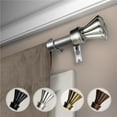 thumbnail image 1 of Central Design 5717-185 0.625 in. Dia. Pasha Curtain Rod, Satin Nickel - 18-28 in., 1 of 1