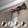 thumbnail image 1 of Central Design 5717-287 0.625 in. Dia. Pasha Curtain Rod, Cocoa - 28-48 in., 1 of 1