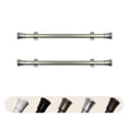 thumbnail image 1 of Central Design SIDE063-5 0.625 in. Dia. Side Curtain Rod, Satin Nickel - 12-20 in. - Set of 2, 1 of 1