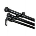thumbnail image 1 of Central Design TRIPLE-482 0.8125 in. Triple Curtain Rod with 48 to 84 in. Extension, Black, 1 of 2