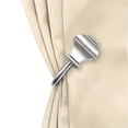 thumbnail image 1 of Central Design 4882-035 Vicky Curtain Holdback Set, Satin Nickel - Set of 2, 1 of 2