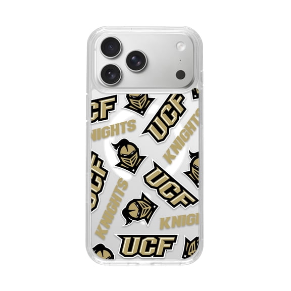 Central Florida Knights HD Mag-Safe Phone Case Compatible with Apple iPhone 17 Pro Max (Scattered) by Affinity Bands