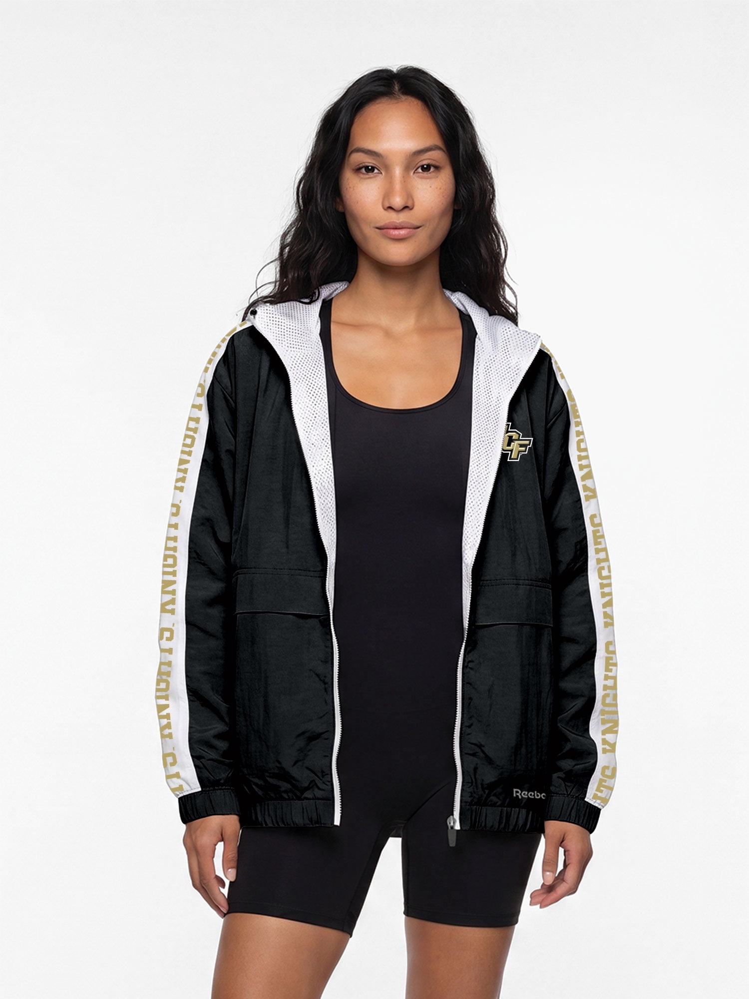 Central Florida Knights Reebok Womens Colorblocked Full Zip Jacket