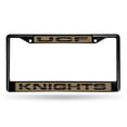thumbnail image 1 of Central-Florida-UCF-Knight's Black Metal Laser Cut License Plate Frame, 1 of 8