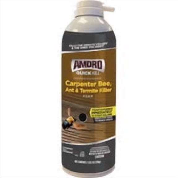 Central Garden Excel / Lilly Miller Amdro Quick Kill Carpenter Bee, Ant, & Termite Killer Foam - Pack of 4 Bulk Restock Pack