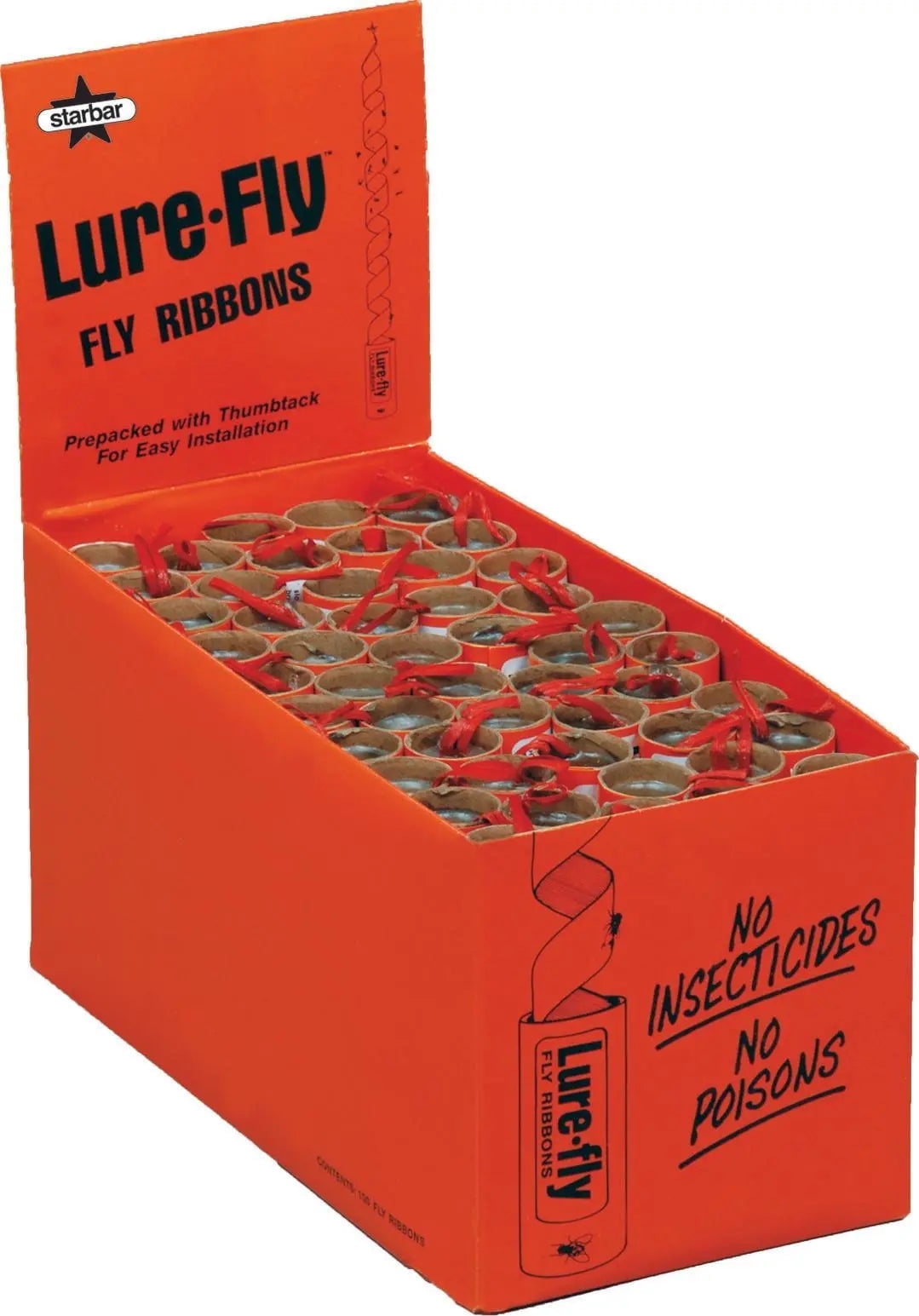 Fly Paper Ribbon Central Life Science 45200 Lure-Fly Flypaper Ribbon, Bulk Pack Singles ...