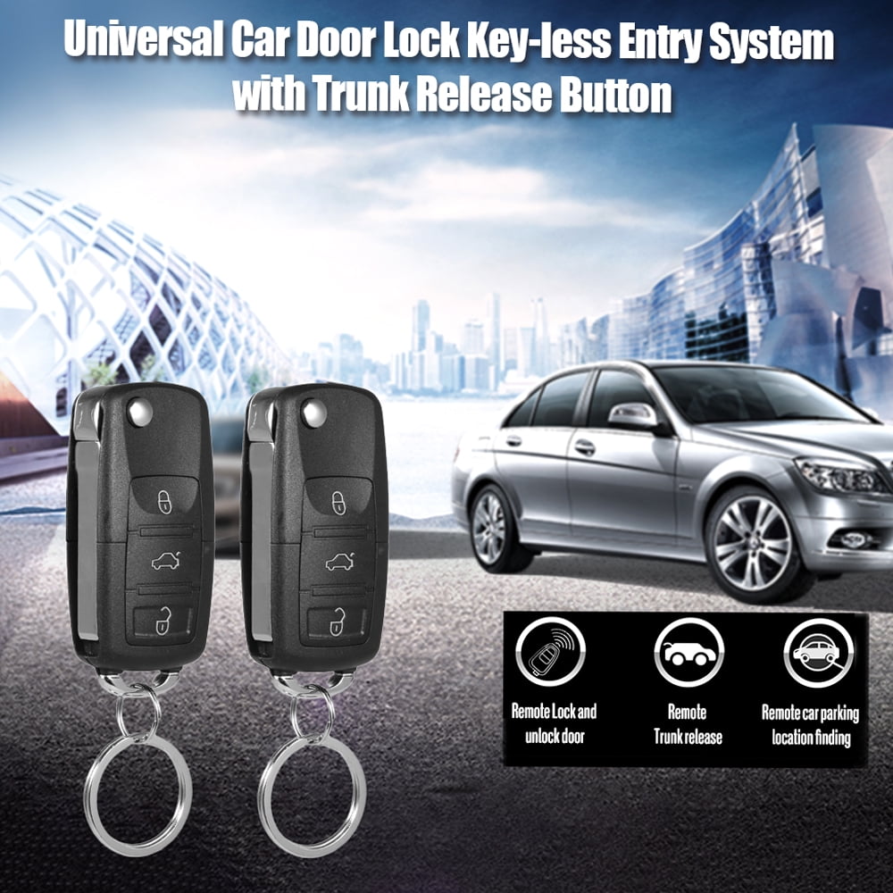 Central Lock,Universal Car Kit With Remote Lock Dsfen Car Door Keyless ...