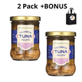 thumbnail image 1 of Central Market Yellowfin Tuna Fillets - Spanish Extra Virgin Olive Oil & Roasted Garlic 6.3 oz , 2 Pack + Bonus, 1 of 5