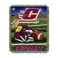 thumbnail image 1 of Central Michigan Chippewas NCAA Woven Tapestry Throw (Home Field Advantage) (48"x60") (2-Pack), 1 of 2