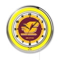 thumbnail image 1 of Central Michigan University 19" Double Neon Wall Clock, 1 of 5
