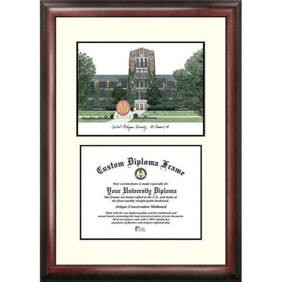 Central Michigan University 8.5" x 11" Scholar Diploma Frame